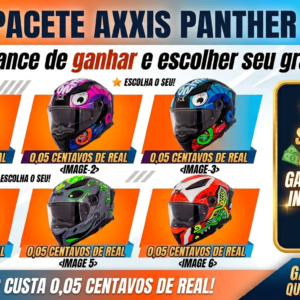 RIFA: Capacete AXXIS PANTHER SV