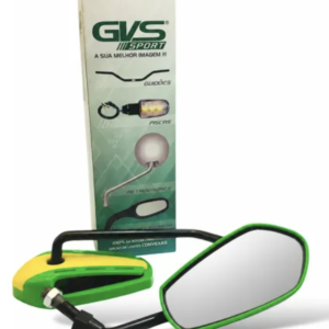Retrovisor Gtx Verde + Amarelo Brasil Honda Par Gvs – Amarelo/ Verde