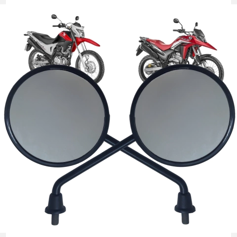 Retrovisor Premium CB 500F – Lente Cx. Ruby e Haste Curta
