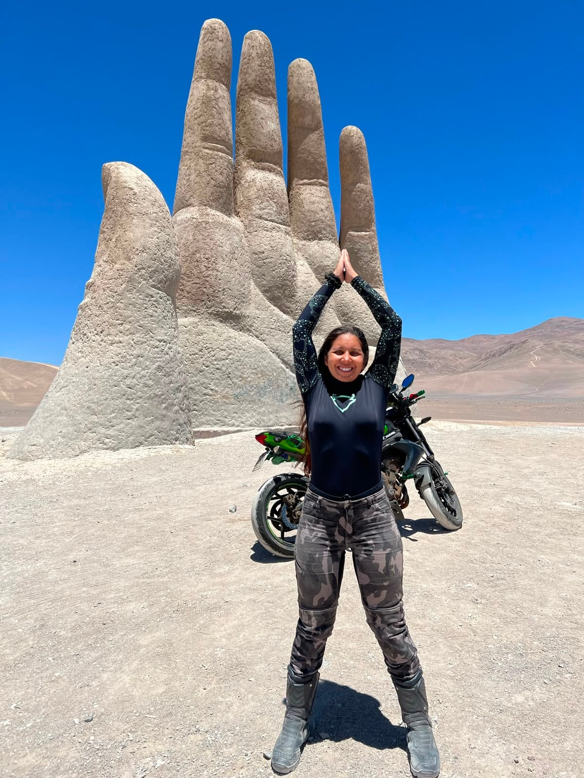 Mão do Deserto, Chile